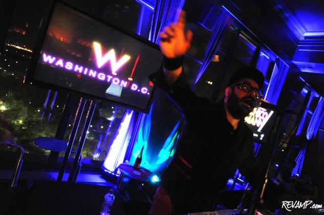 Chico Mann sings; the audience swings at the W, Washington, D.C.